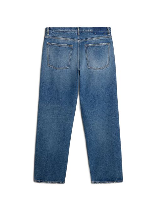 Jeans loose dal lavaggio medio di colore blu Golden Goose | GMP01636.P000621.50100BLUE